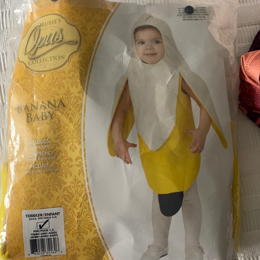Banana baby Halloween costume!